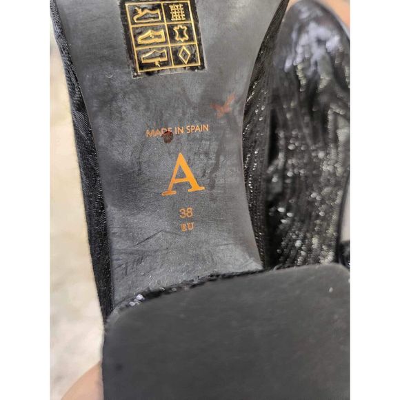 Anthropologie Joyeux Textured Ankle Boot Size 38EU. Sho5 - Picture 9 of 10